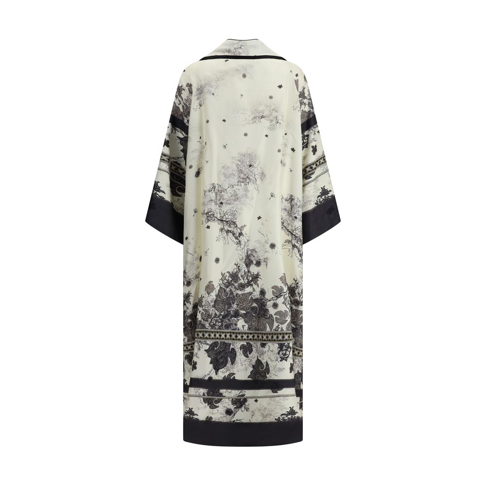 Kimono Hui Milano Fava imprimé