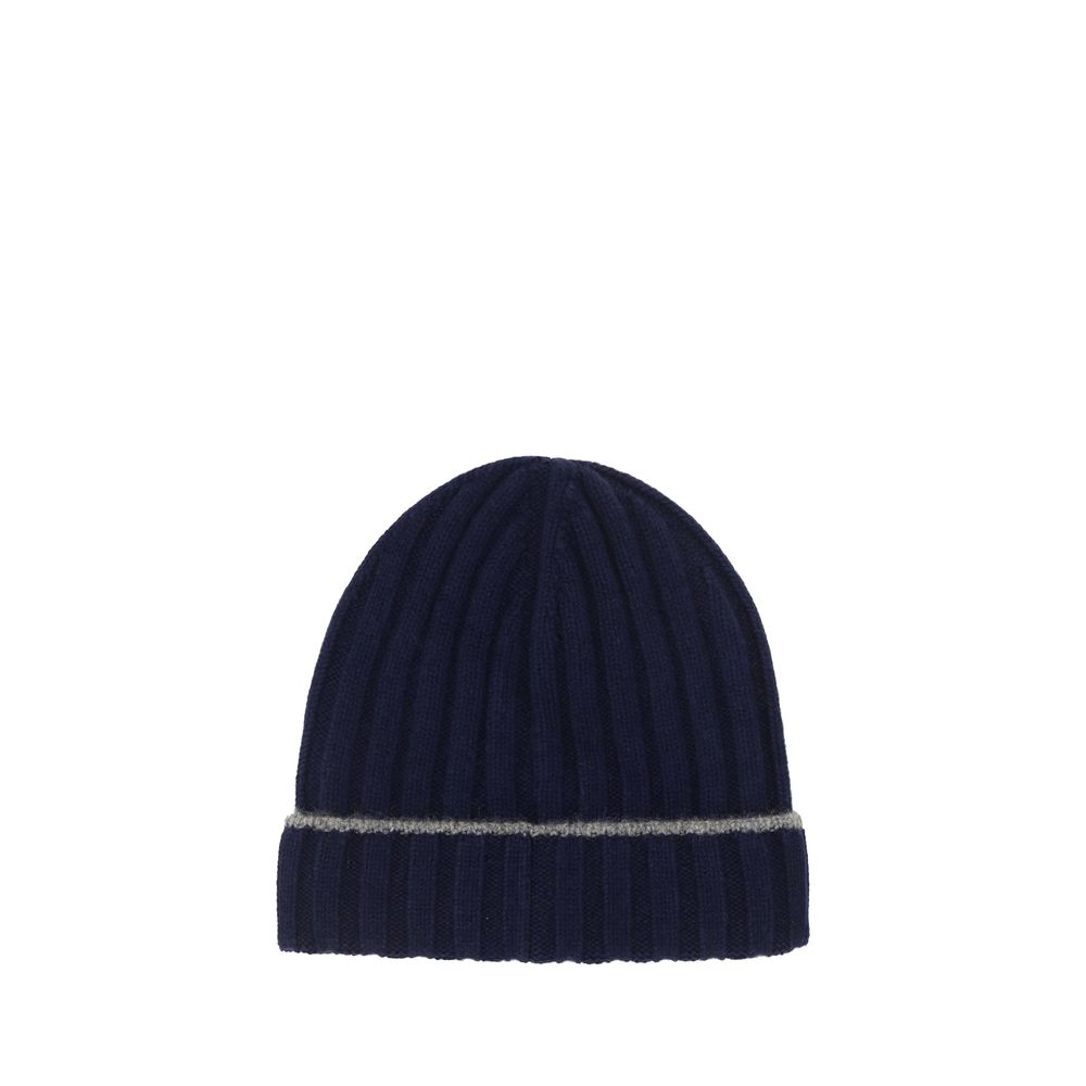 Bonnet Brunello Cucinelli monochrome gris
