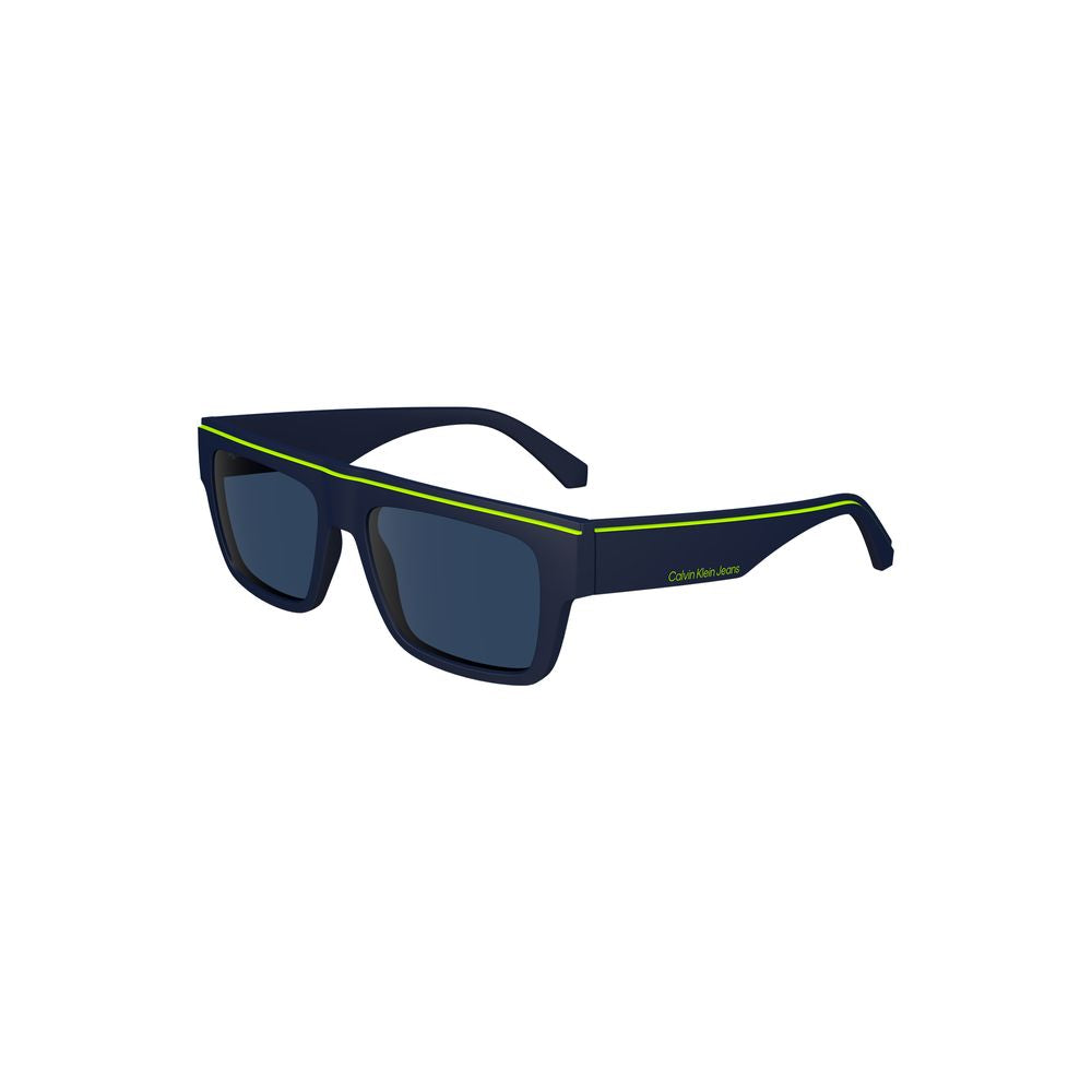 Lunettes de soleil Calvin Klein bleues