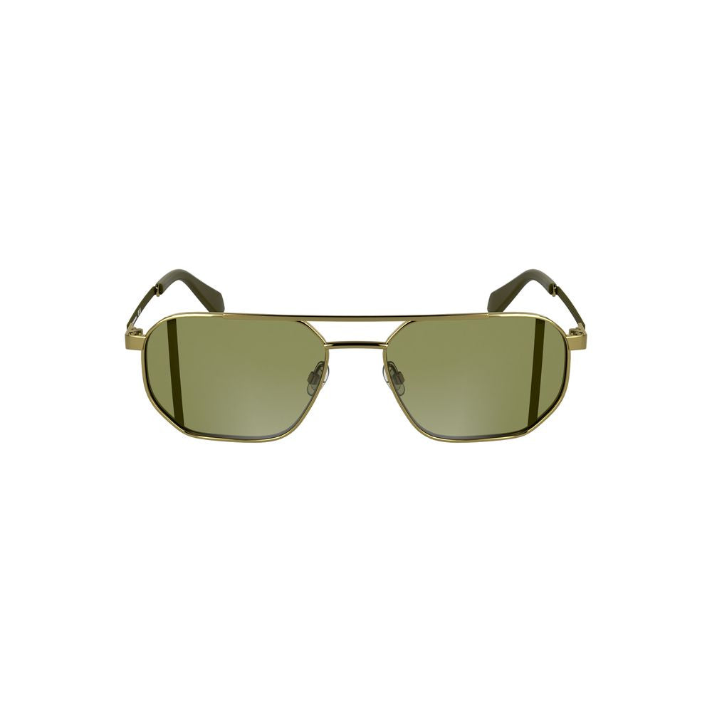 Lunettes de soleil Calvin Klein dorées