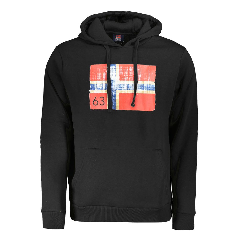Sweat à capuche Norway 1963 noir