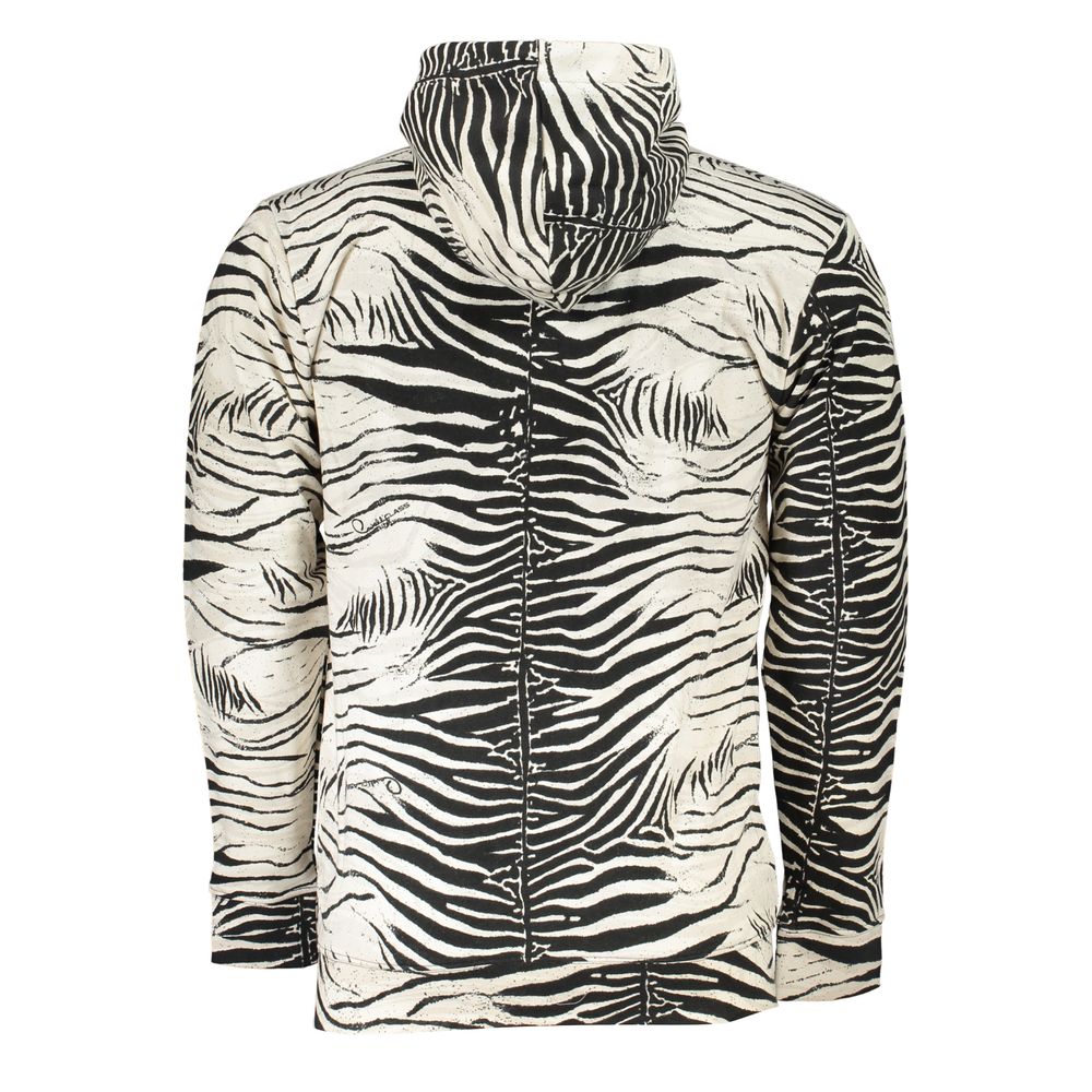Sweat à capuche Cavalli Class blanc