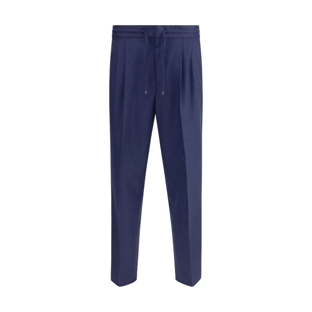 Pantalons Brunello Cucinelli mélangé gris