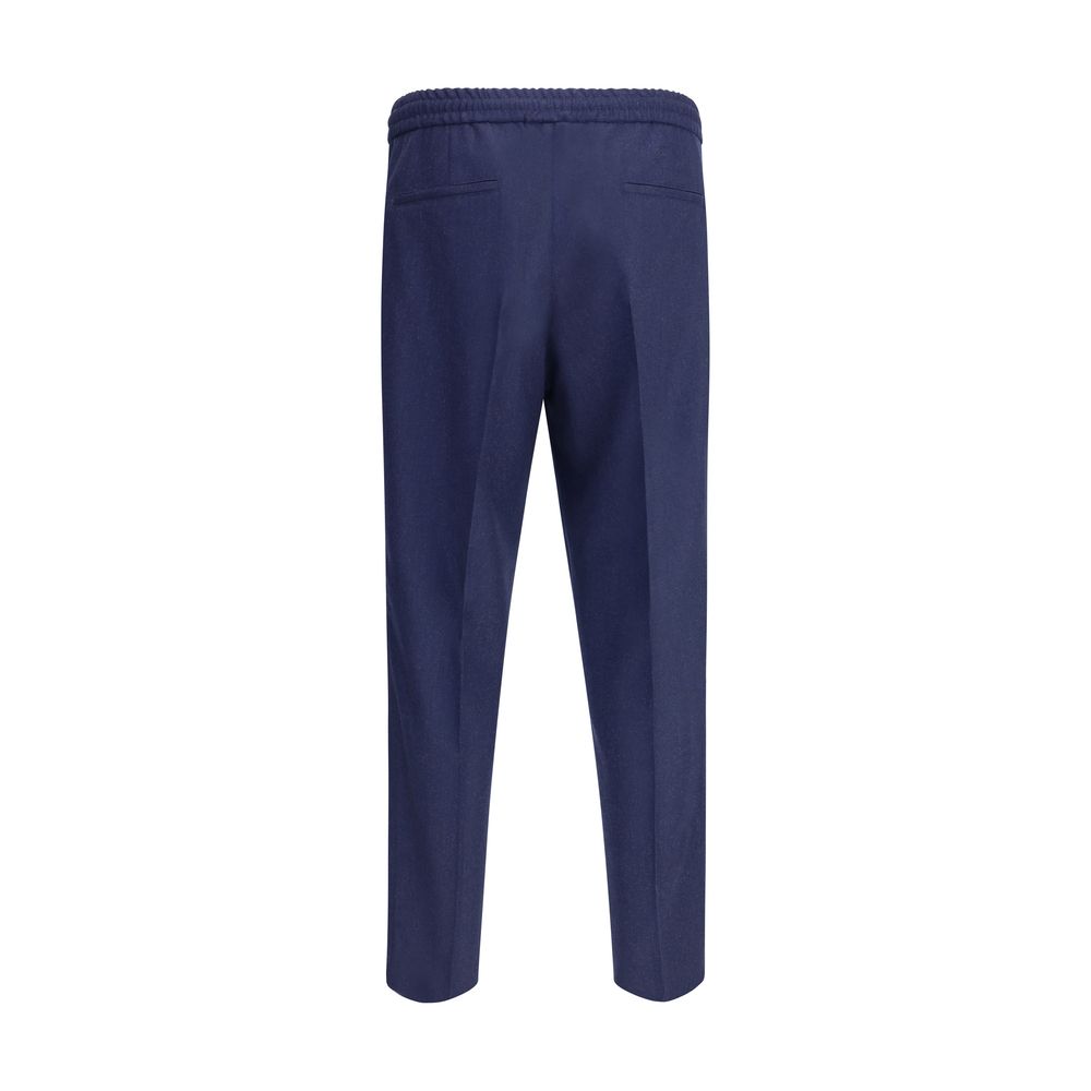 Pantalons Brunello Cucinelli mélangé gris