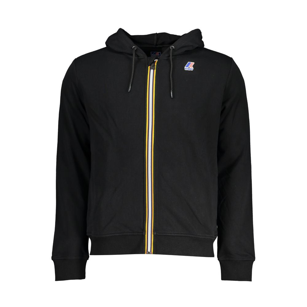 Sweat à capuche K-way noir