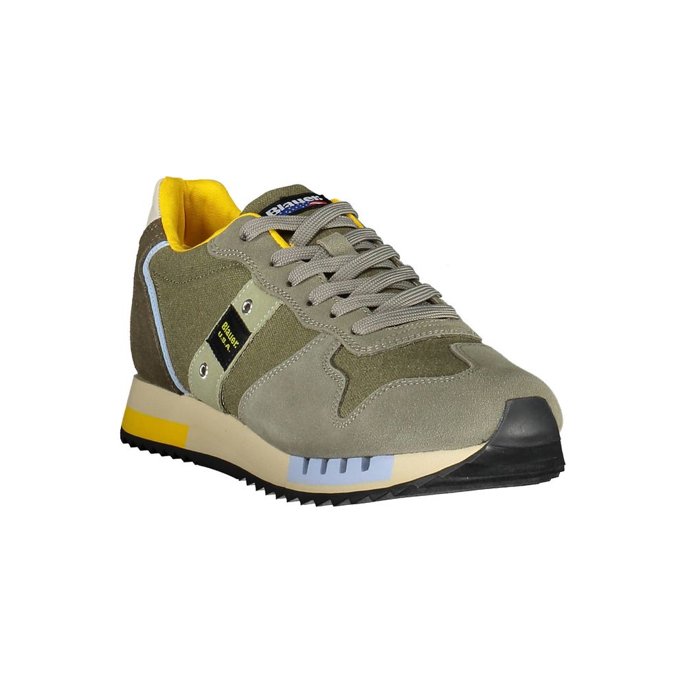 Baskets Blauer vertes
