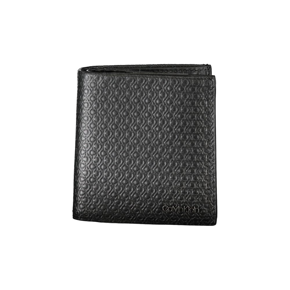 Portefeuille Calvin Klein bifold cuir noir