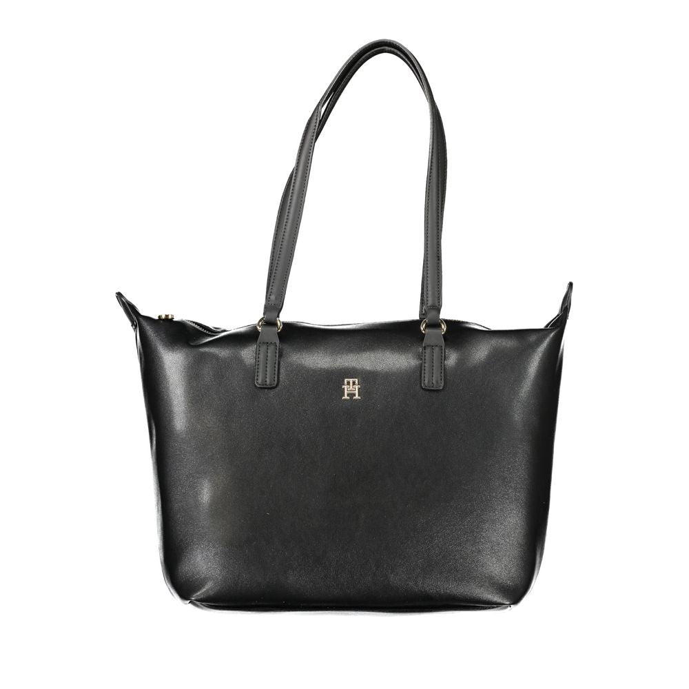Sac à main logo noir