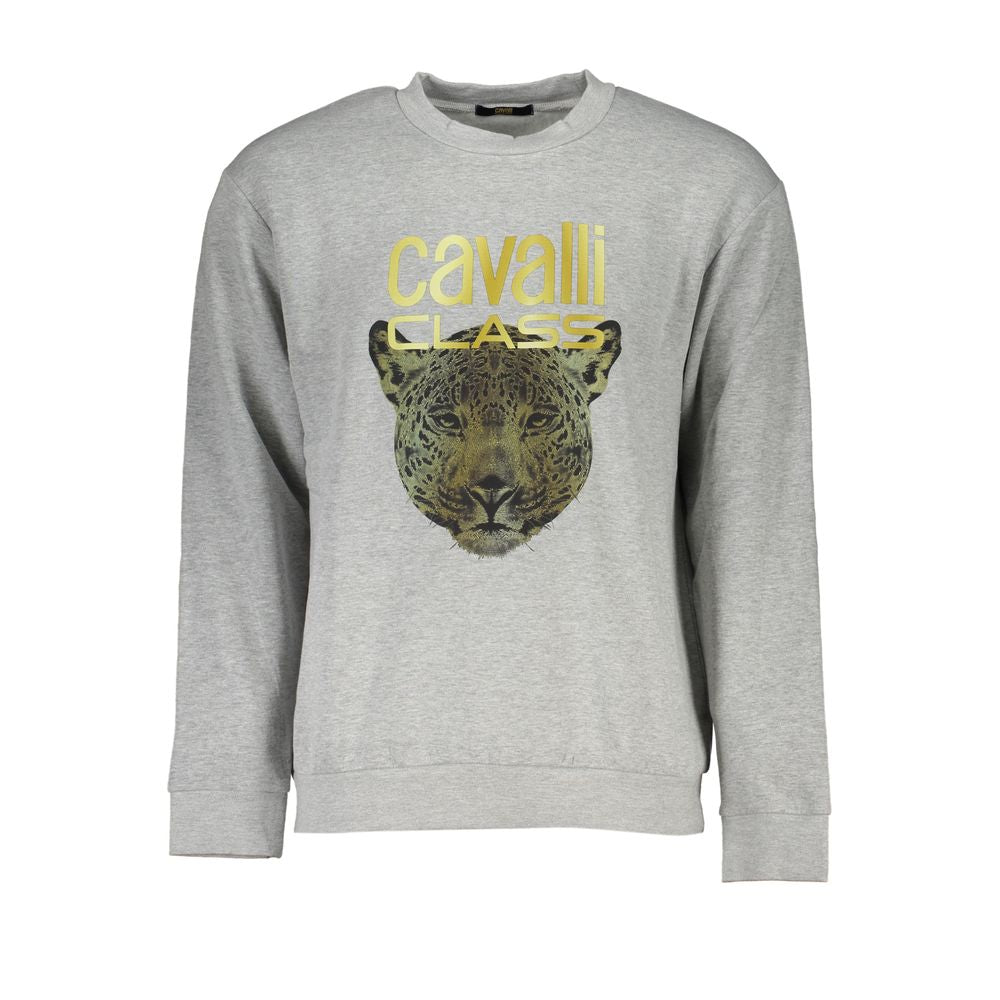 Sweatshirt Cavalli Class gris