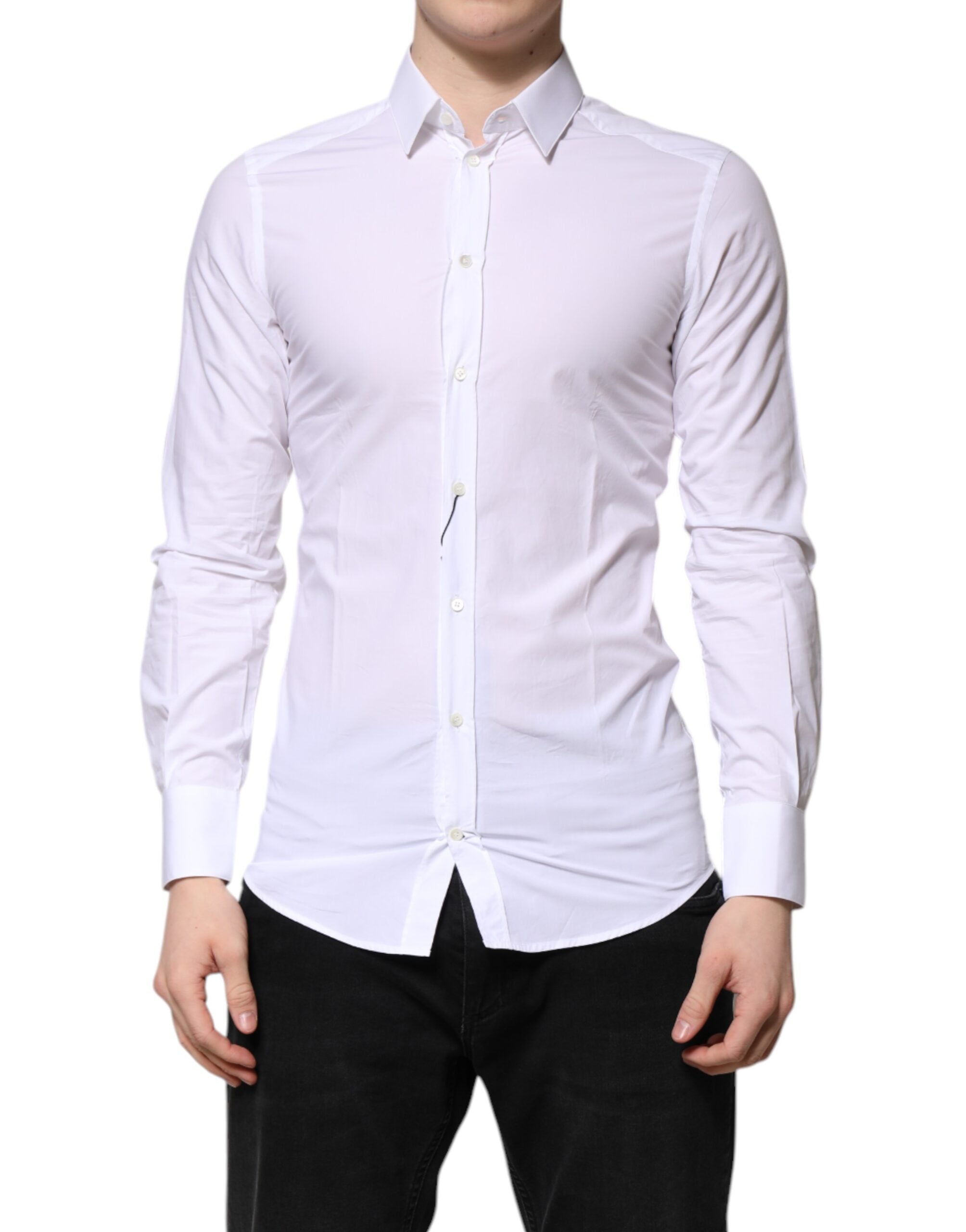 Chemise Dolce & Gabbana GOLD blanche