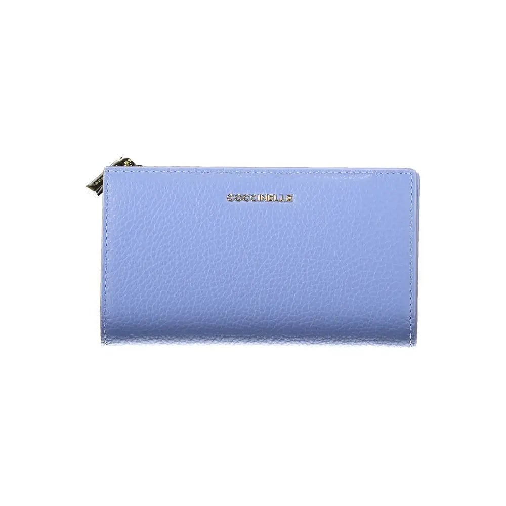 Portefeuille Coccinelle bleu ciel Coccinelle
