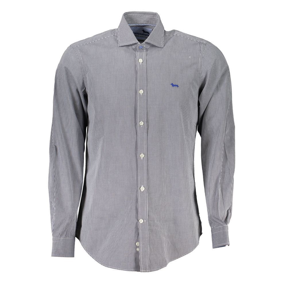 Chemise Harmont & Blaine à manches longues bleue