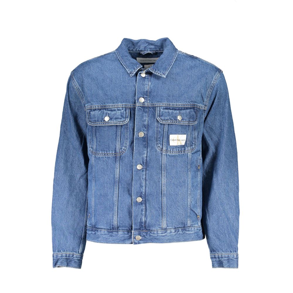 Veste Calvin Klein en denim bleue