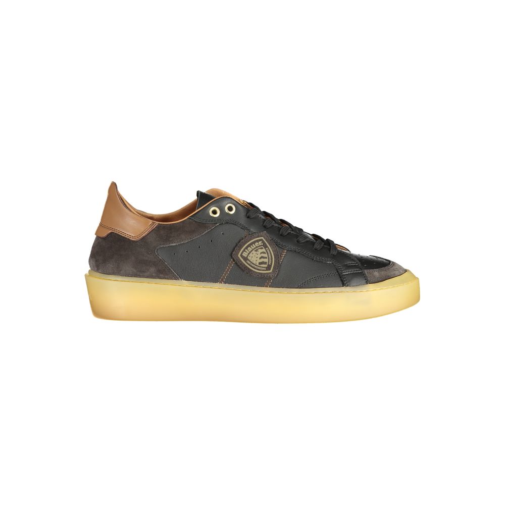 Baskets Blauer noires