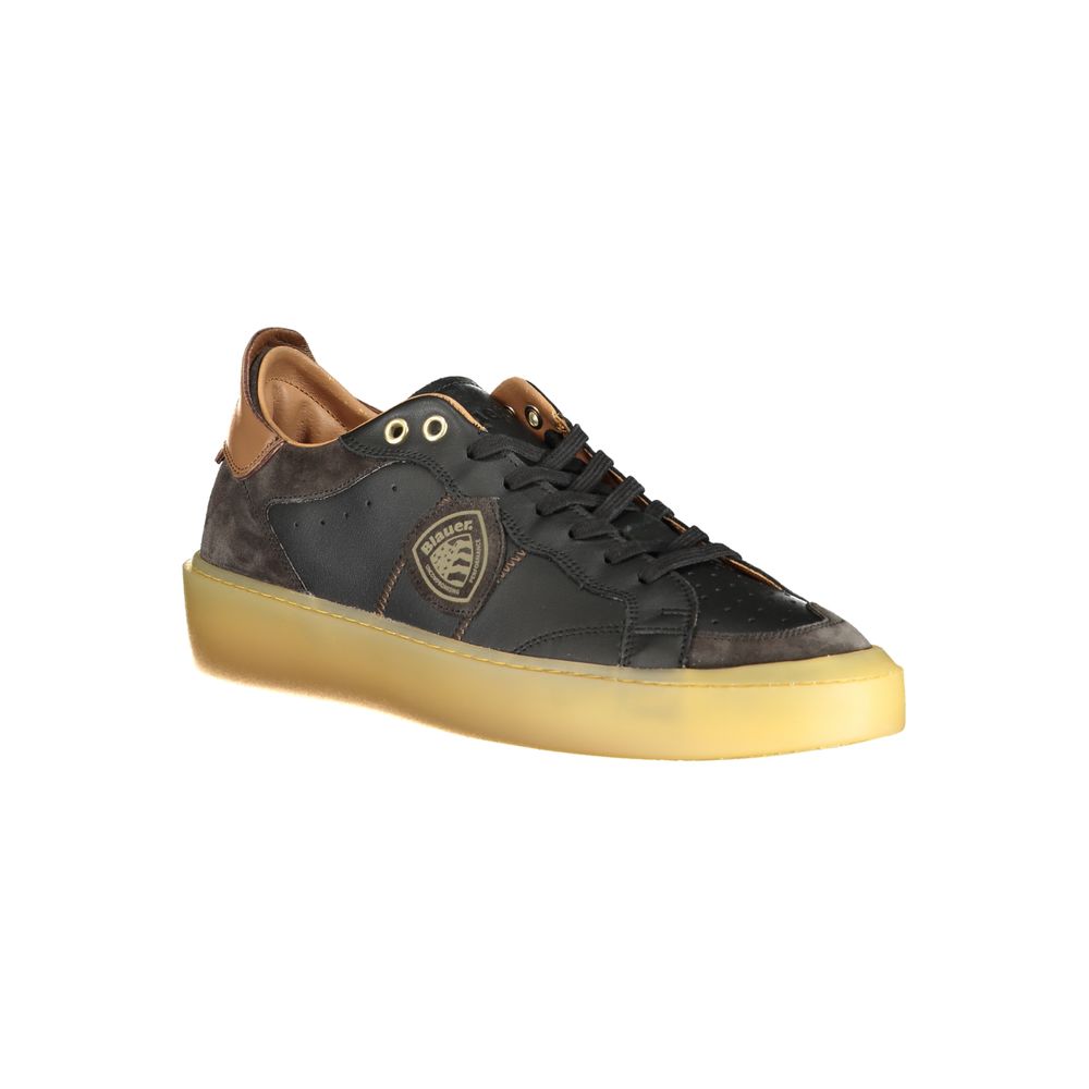 Baskets Blauer noires