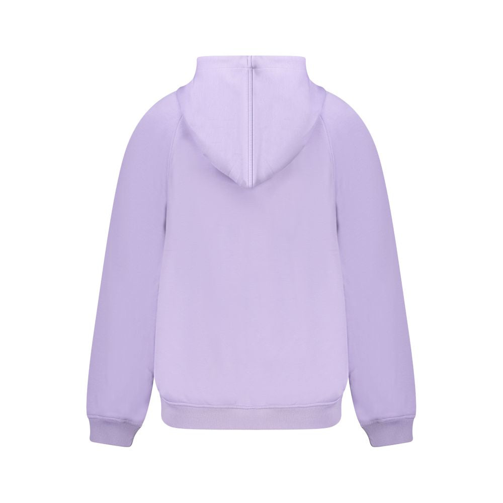 Sweat à capuche K-WAY violet