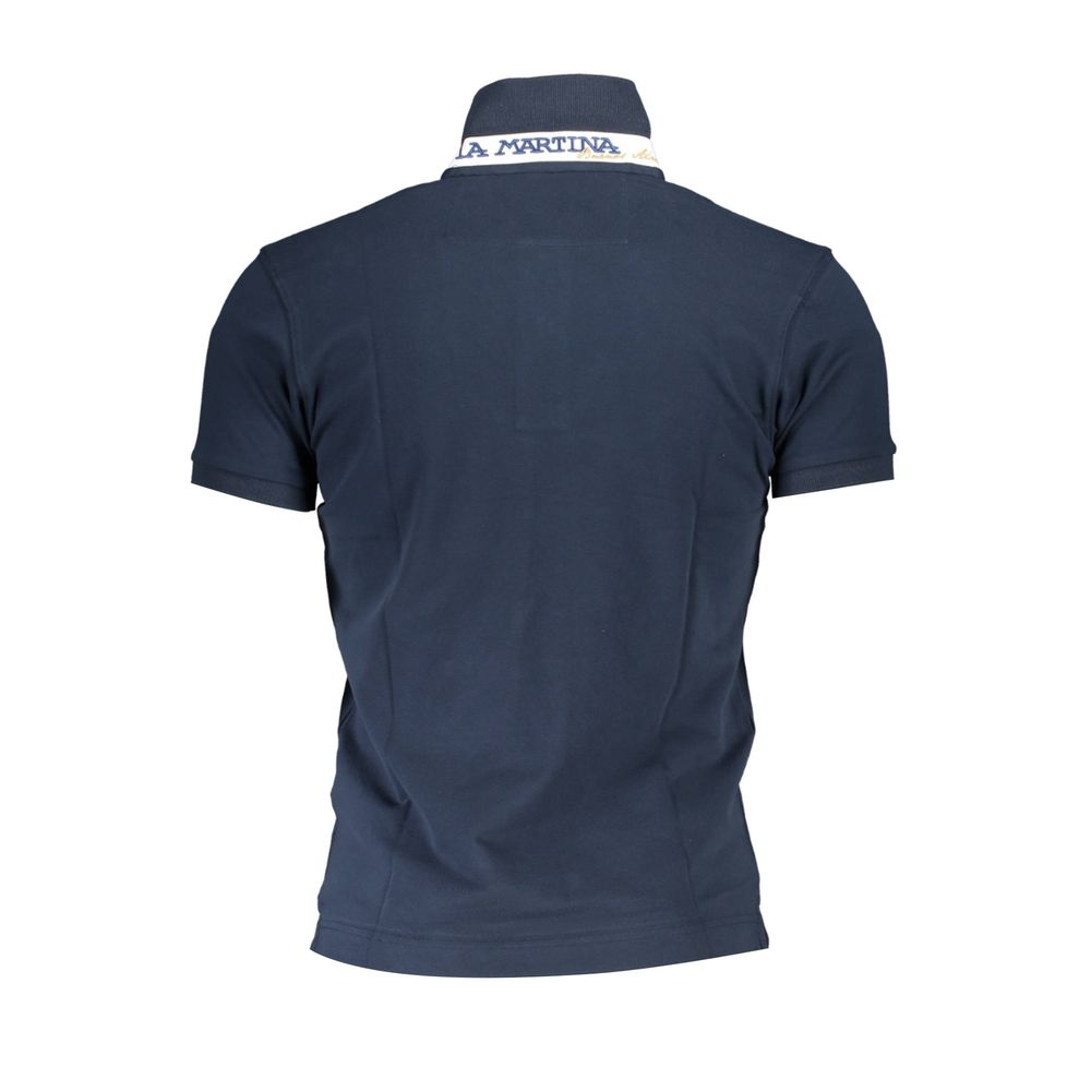 Polo La Martina bleu