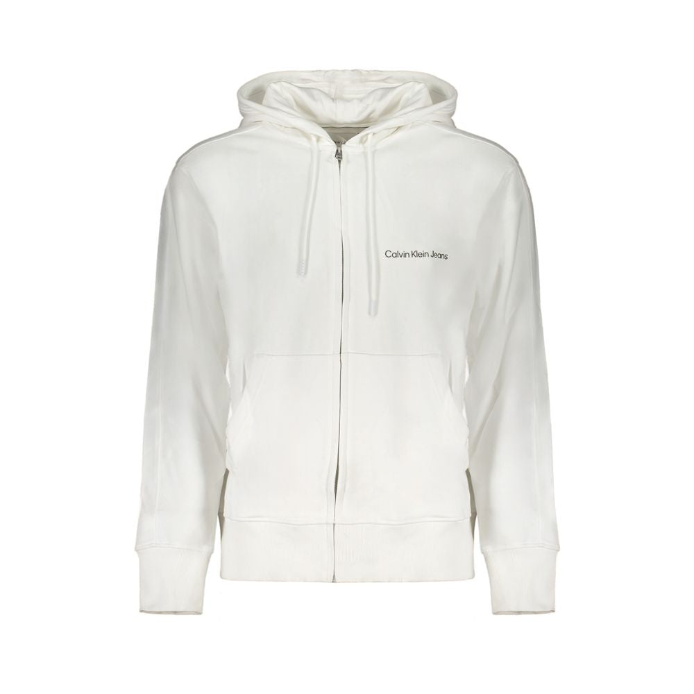 Sweatshirt Marque Modèle blanc