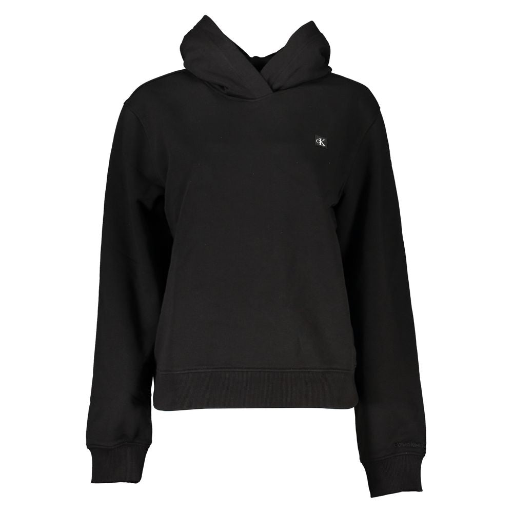 Sweat à capuche Calvin Klein noir
