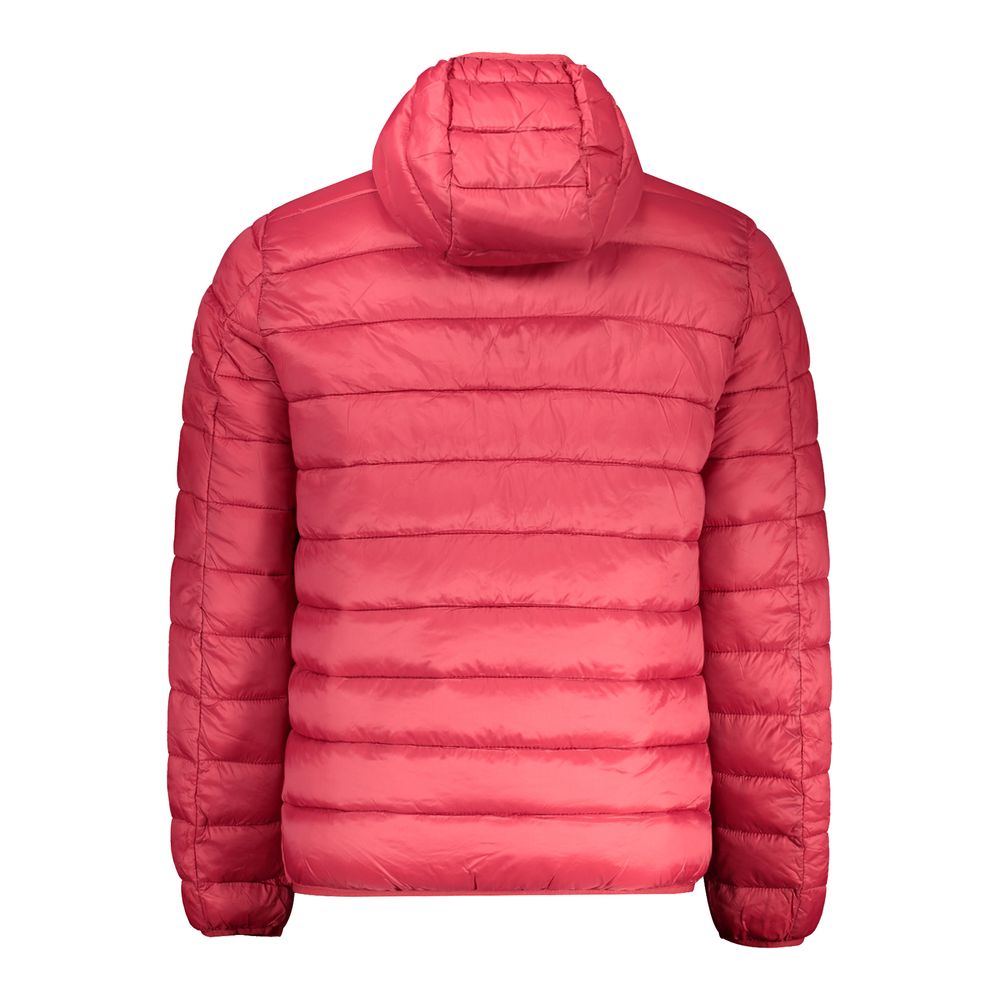 Veste Red Polyamide à capuche rouge