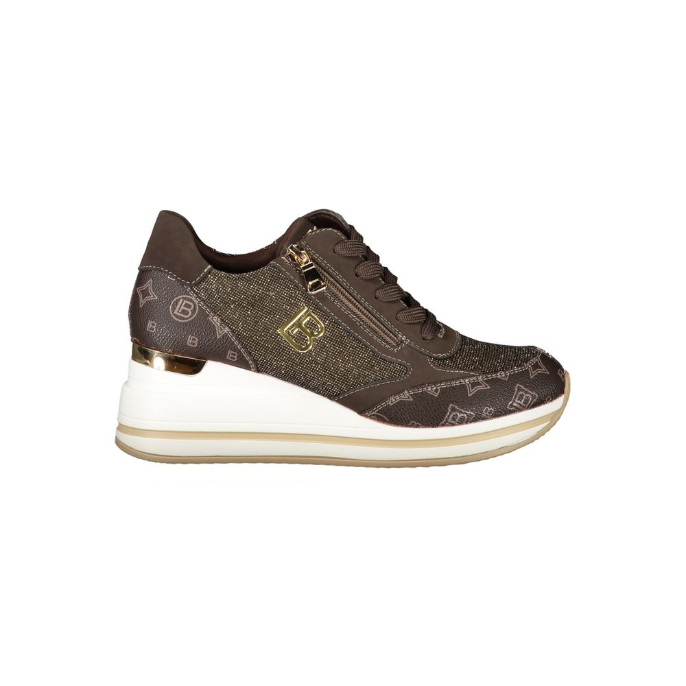 Baskets Laura Biagiotti marron