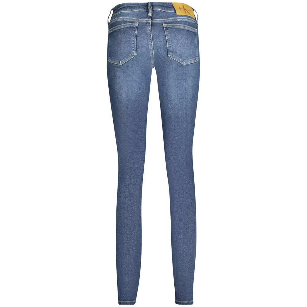 Jeans Calvin Klein mid rise skinny bleus