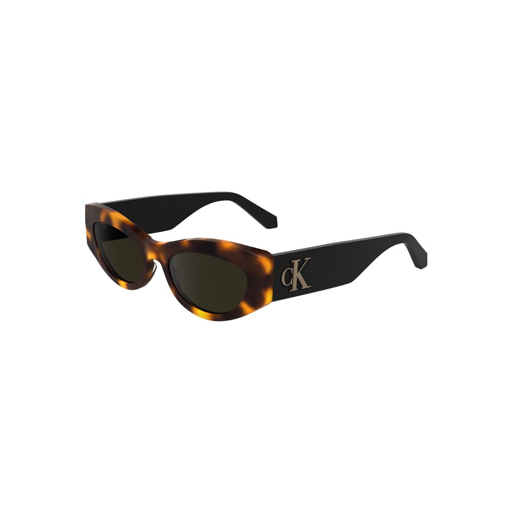 Lunettes Calvin Klein Cat Eye brunes