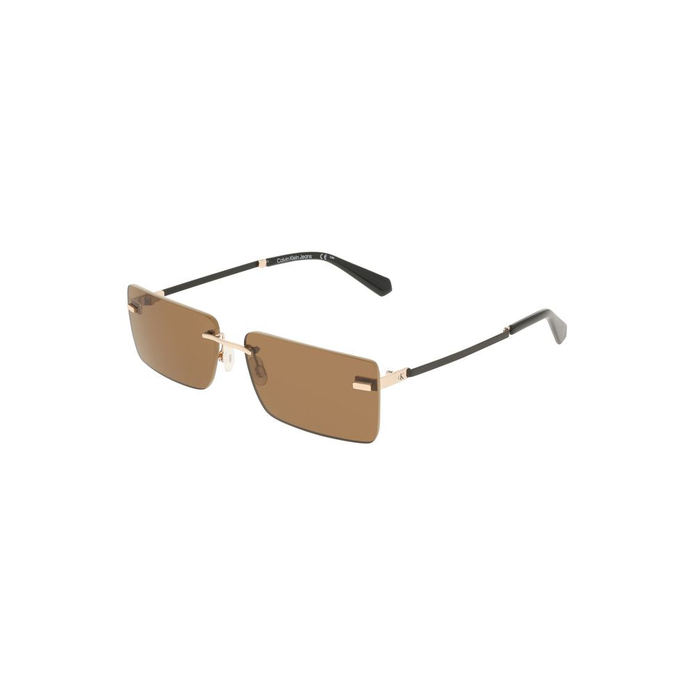 Lunettes Calvin Klein beige