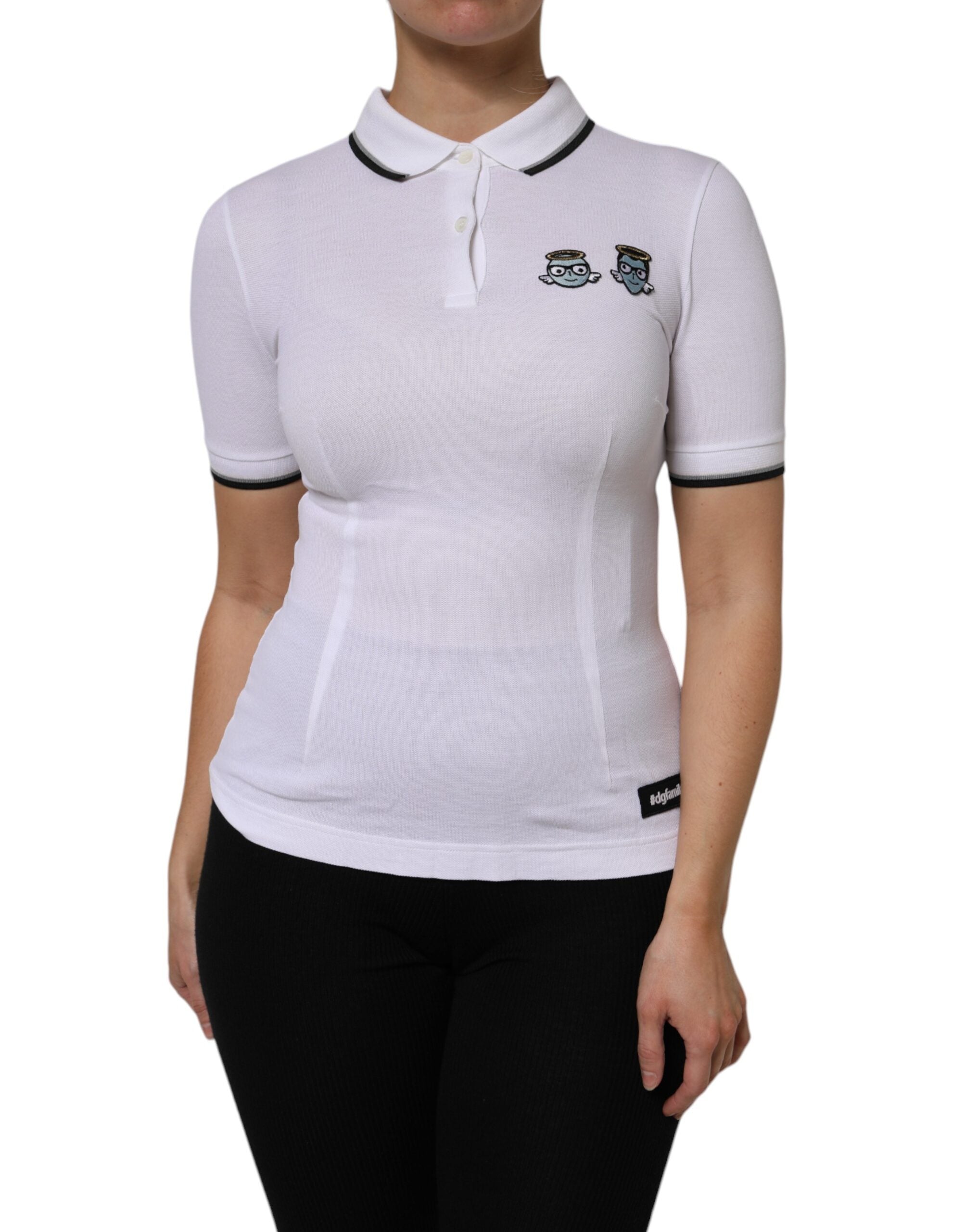 Polo Dolce & Gabbana blanc