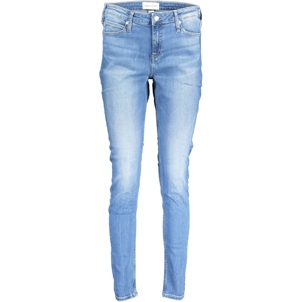 Jeans Calvin Klein à poches bleu