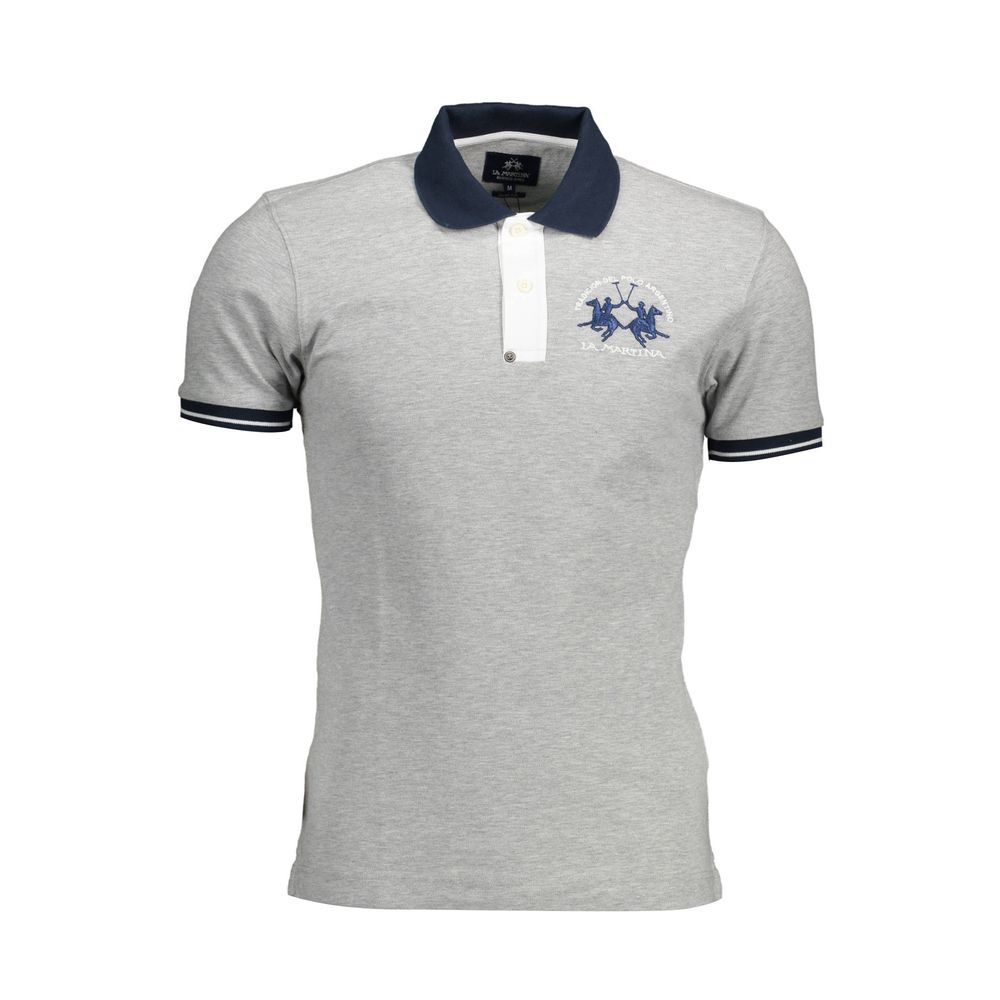 Polo La Martina gris