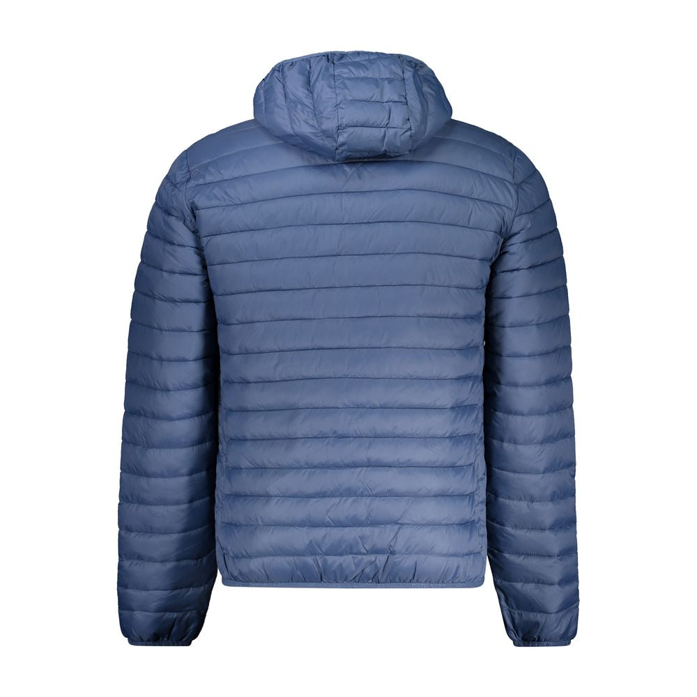 Veste Blue Polyamide à capuche bleue