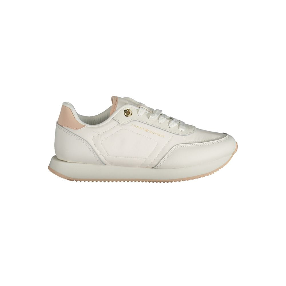 Baskets blanches avec logo