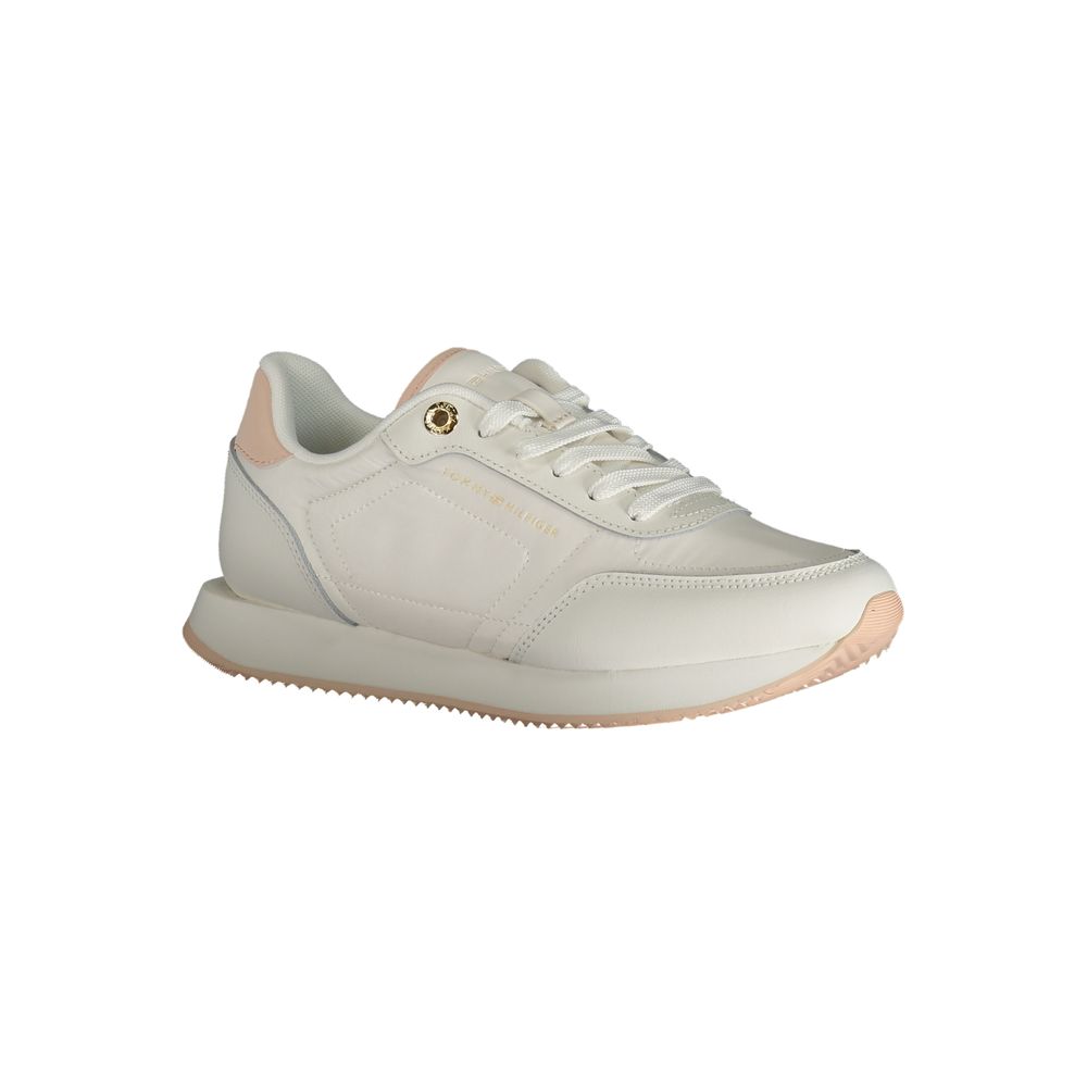 Baskets blanches avec logo