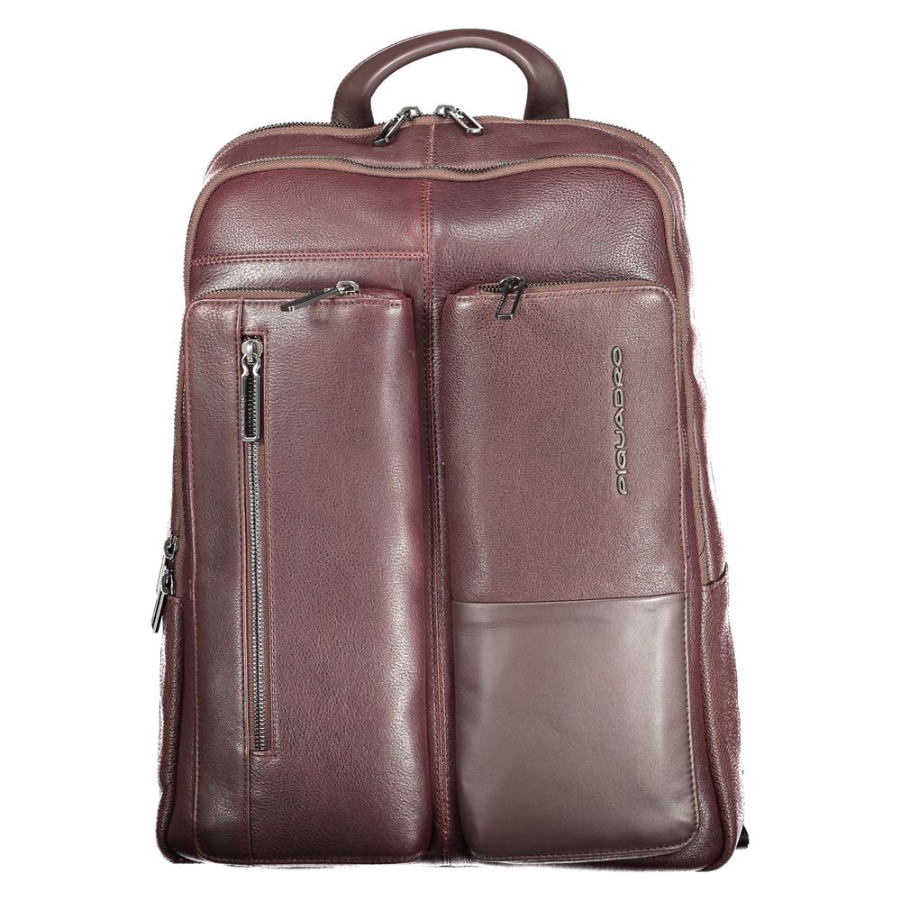 Sac à dos Piquadro cuir marron