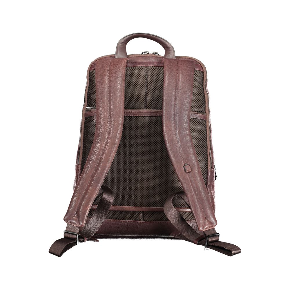 Sac à dos Piquadro cuir marron