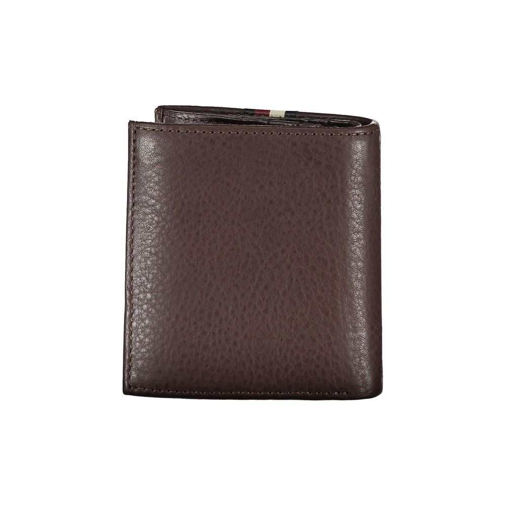 Portefeuille Marque brune  deux compartiments
