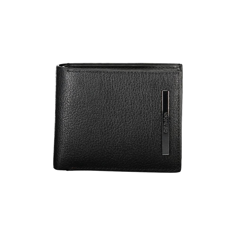 Portefeuille Marque noir cuir