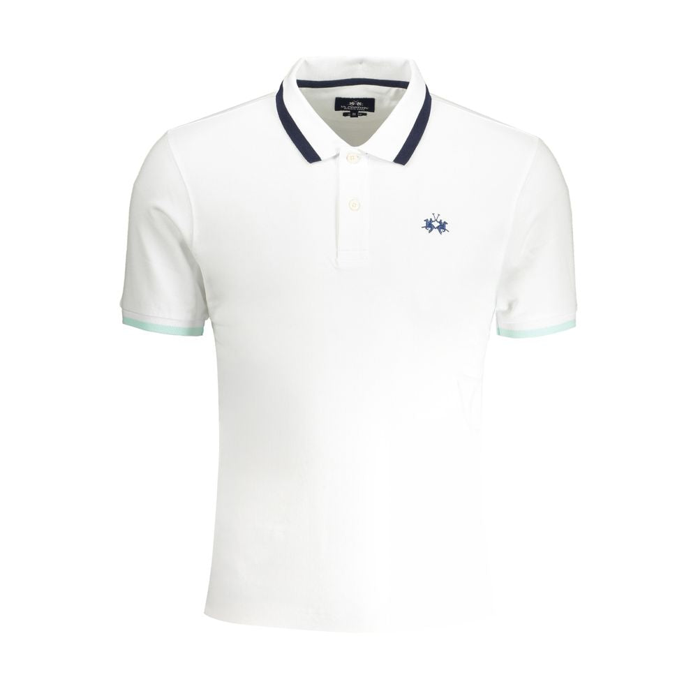 Polo blanc Slim Fit