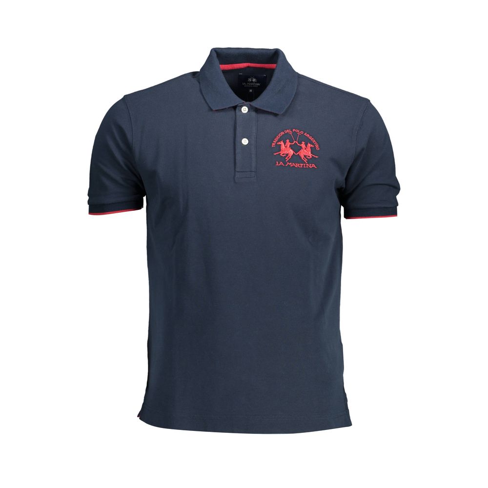 Polo La Martina bleu