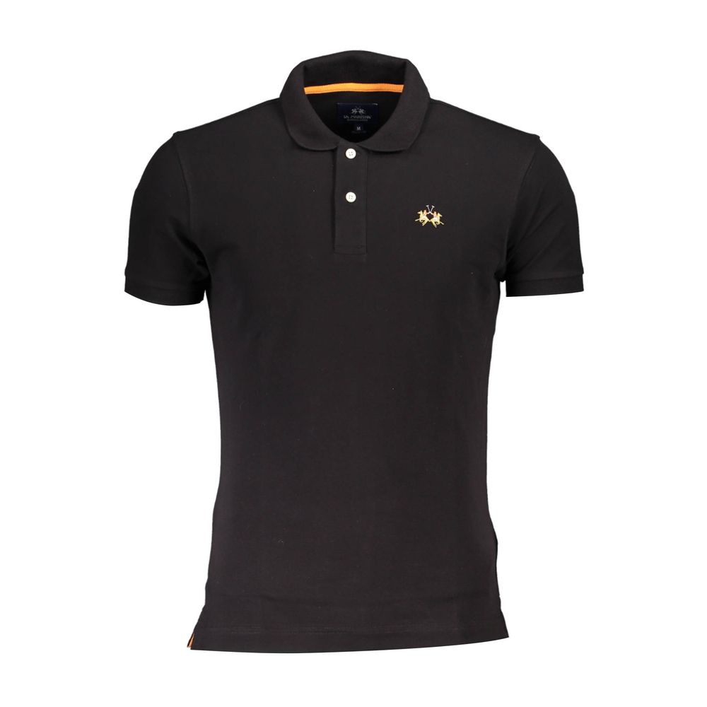 Polo La Martina slim fit noir