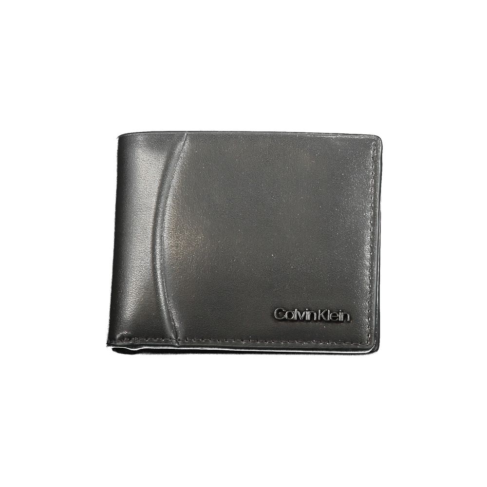 Portefeuille Black Leather noir