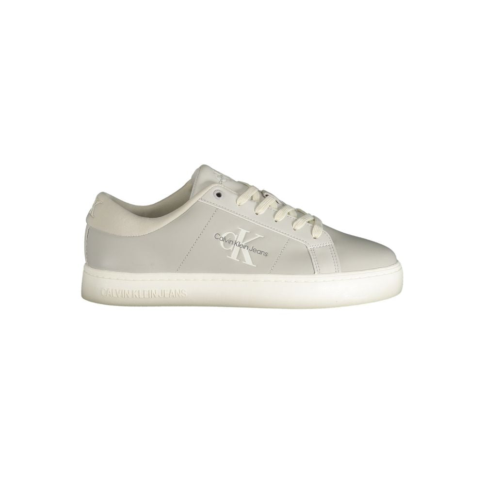 Baskets Calvin Klein cuir marron