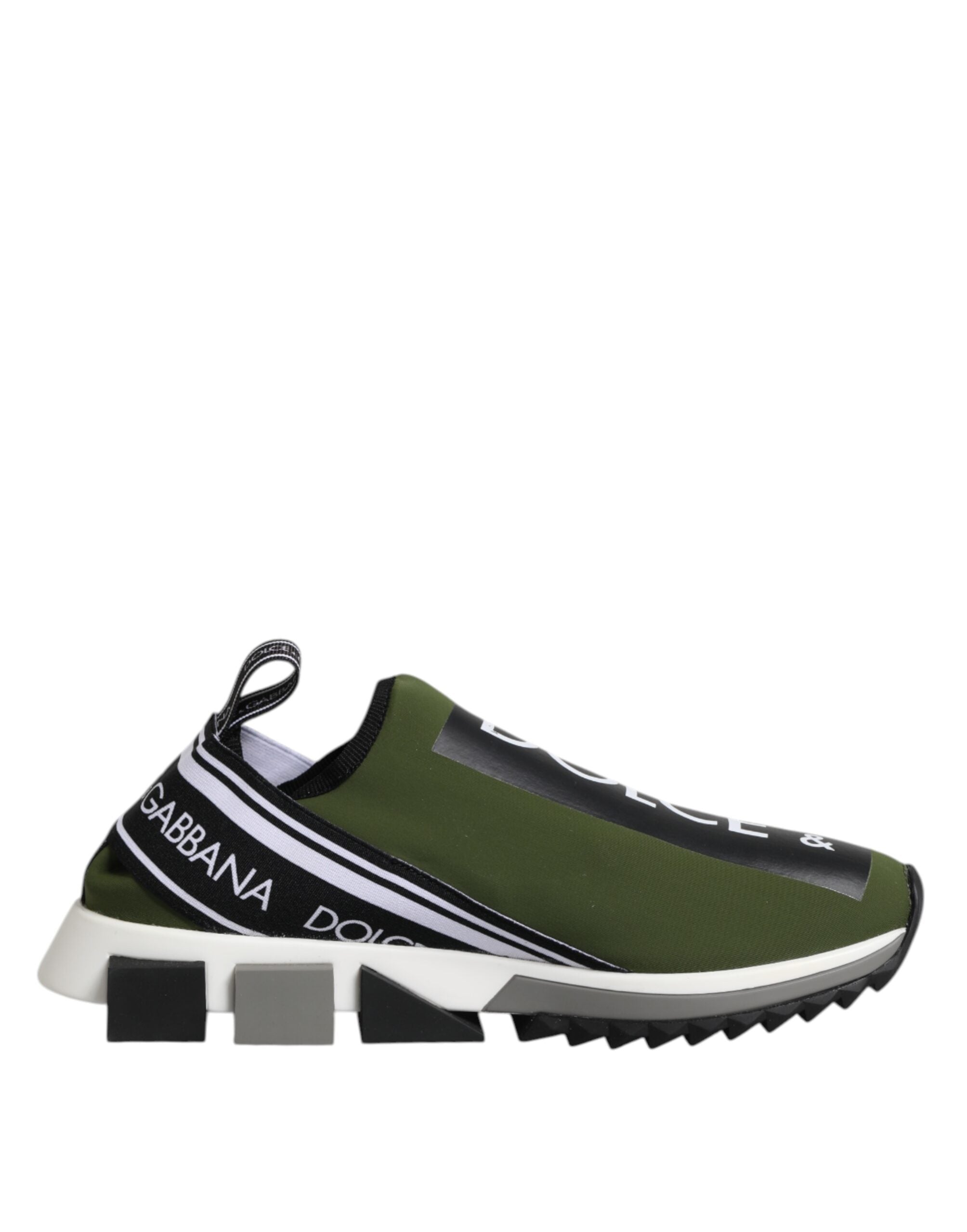 Baskets Dolce & Gabbana Sorrento vertes et noires