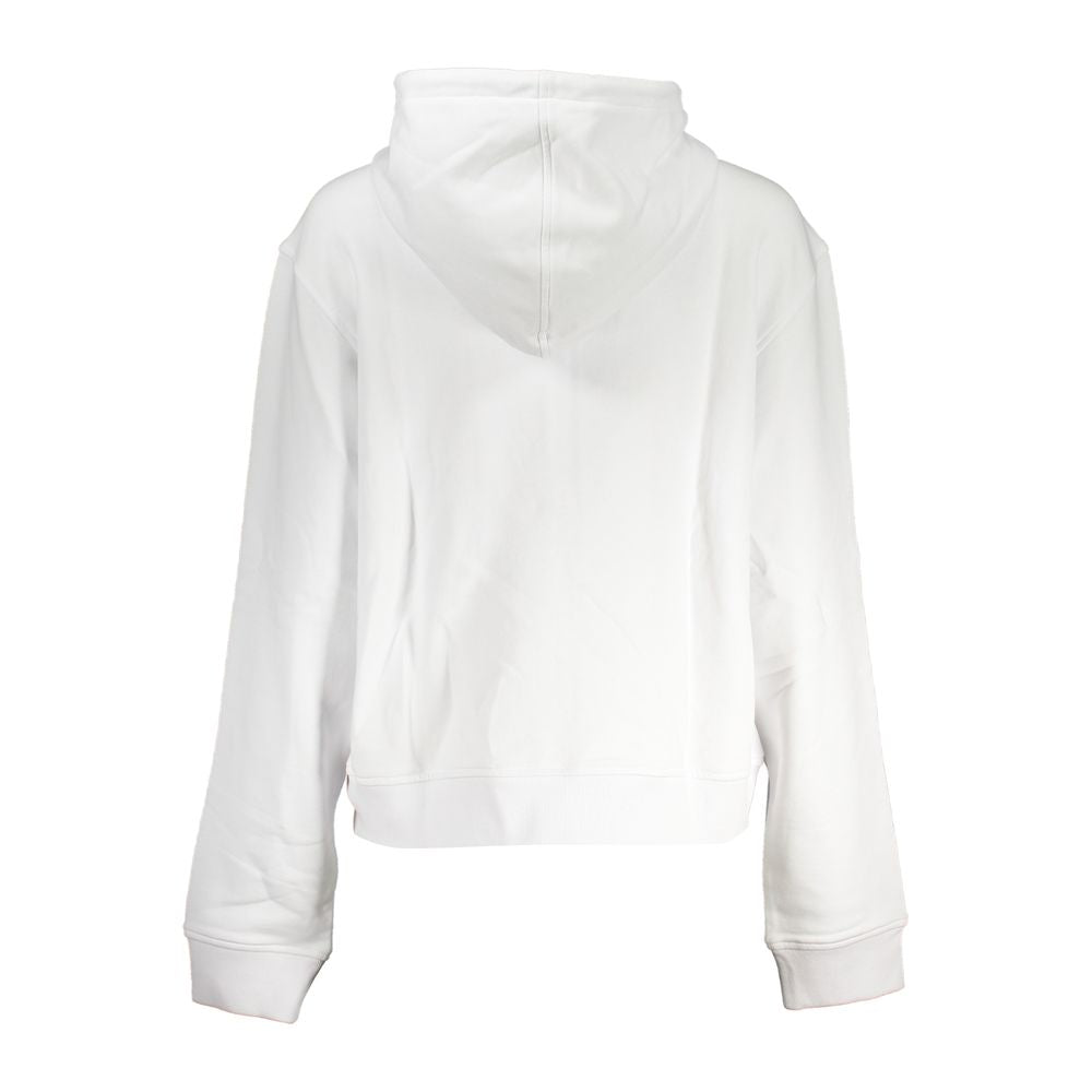 Sweatshirt [Marque] à capuche blanc