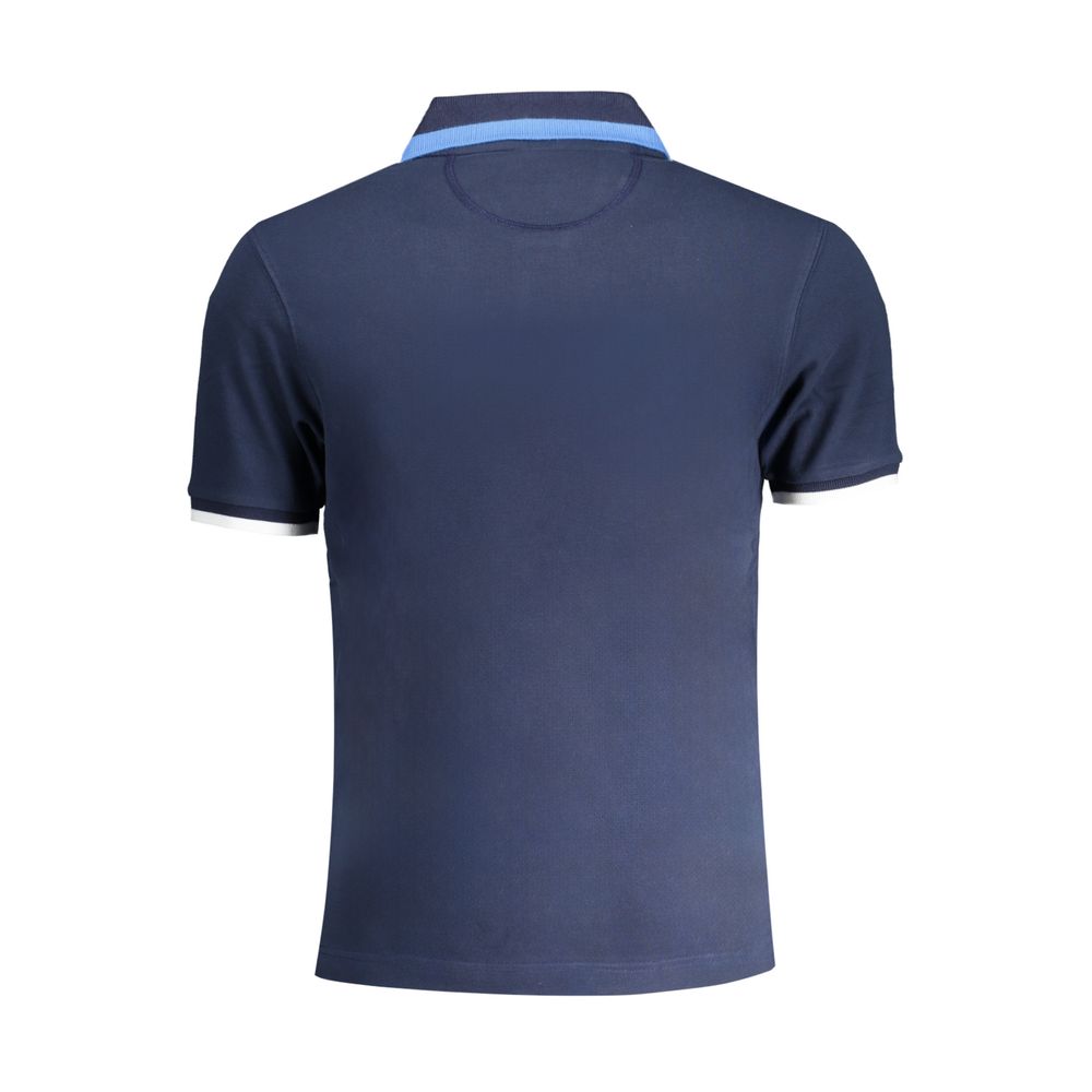 Polo bleu Slim Fit bleu