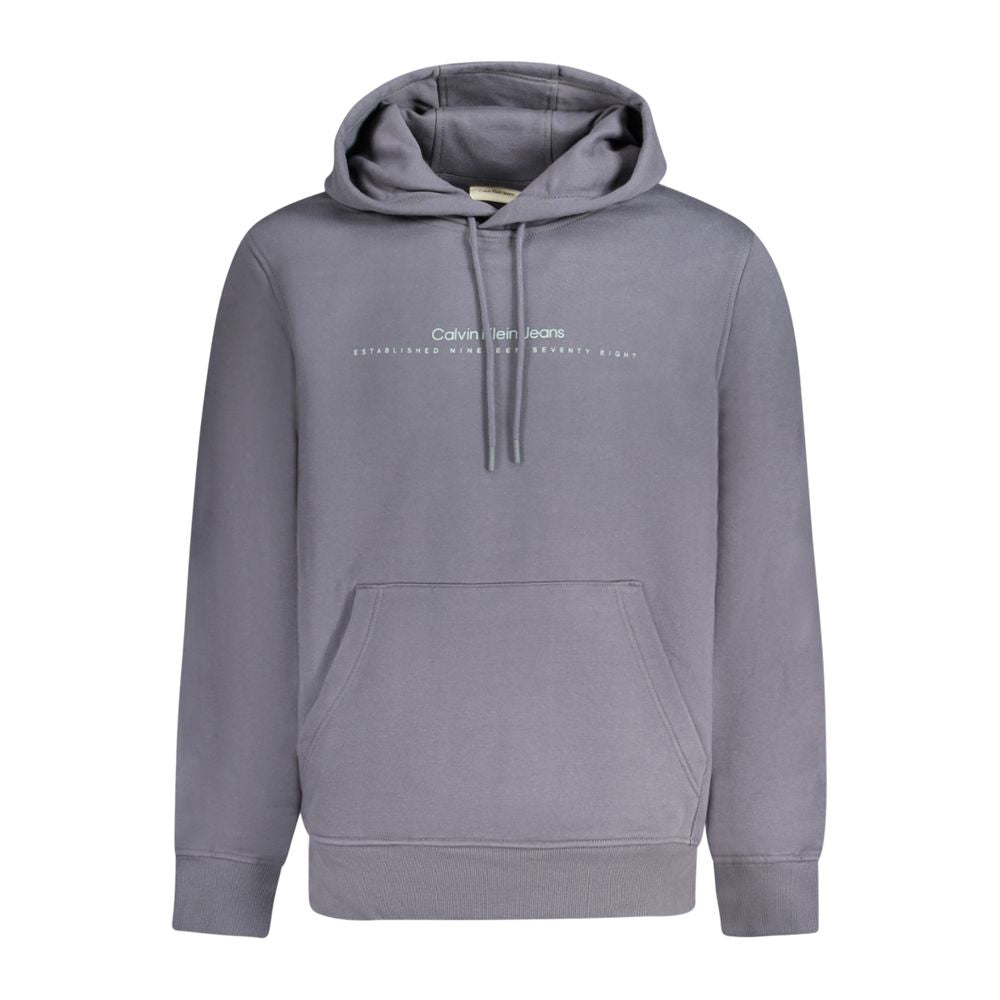 Sweat à capuche Calvin Klein bleu