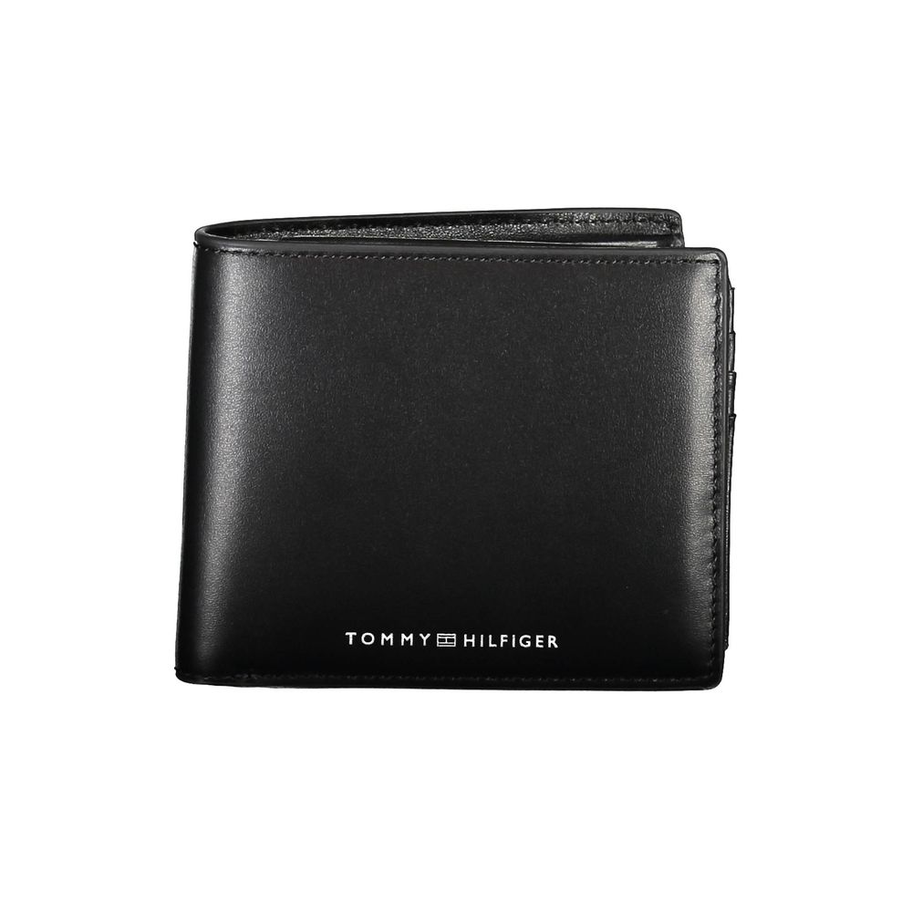 Portefeuille Noir en Cuir noir