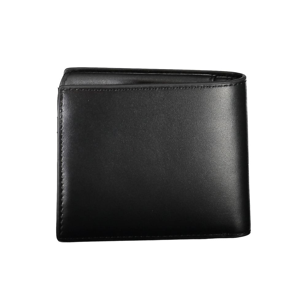 Portefeuille Noir en Cuir noir