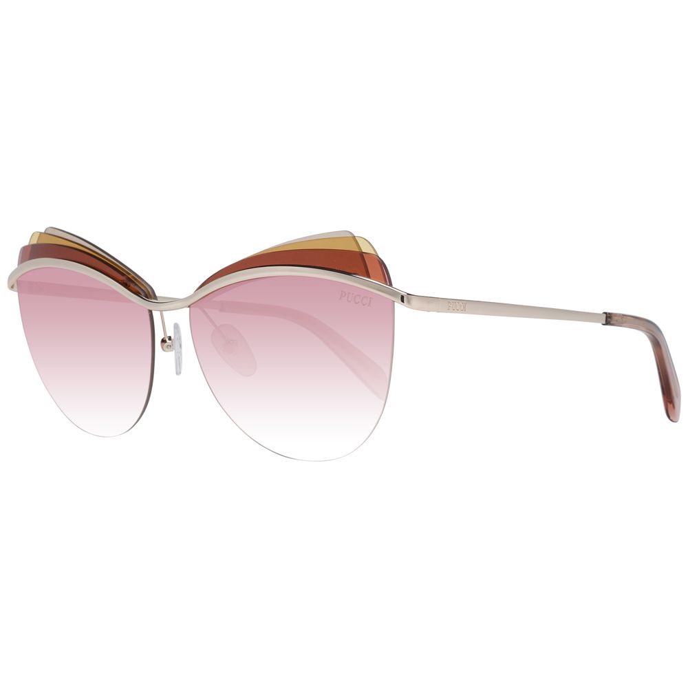 Lunettes de soleil Gold cat eye dorées